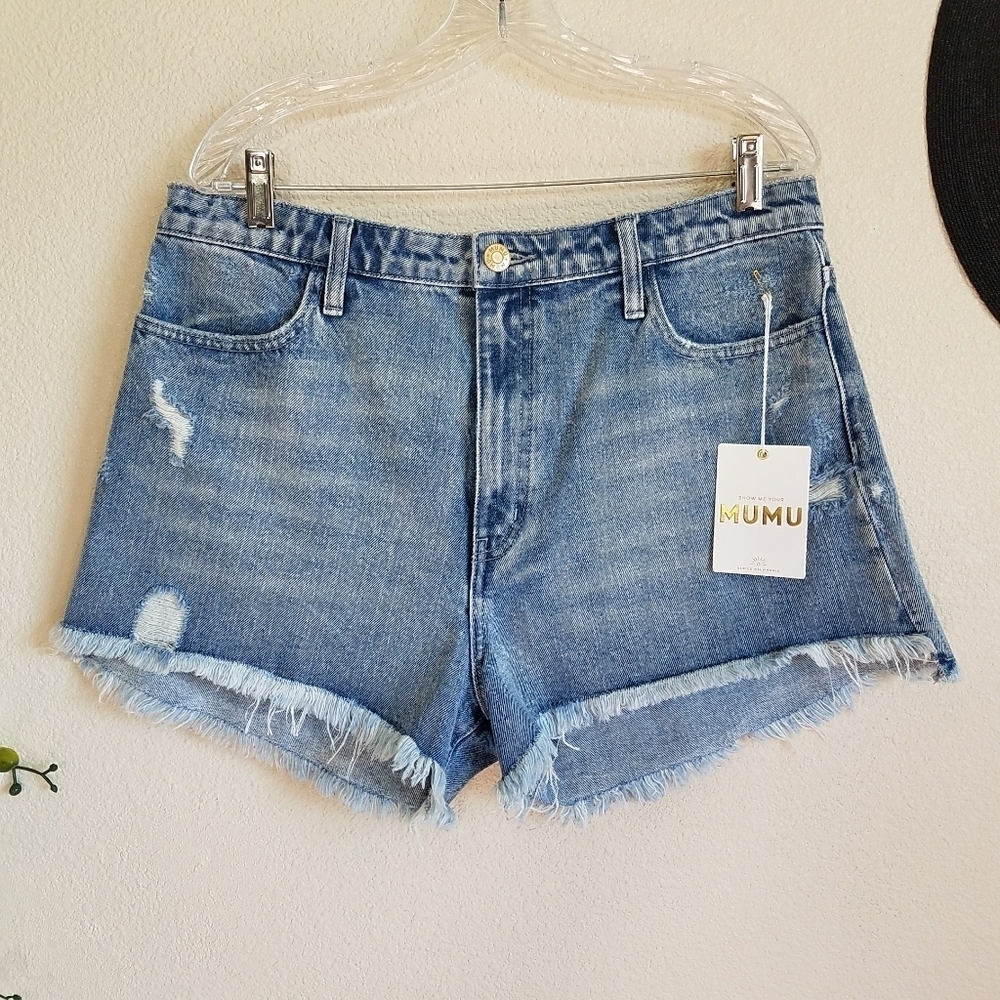 Show Me Your Mumu Arizona High Waisted Shorts
